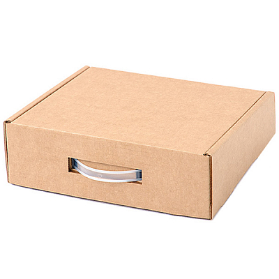 Коробка с пластиковой ручкой